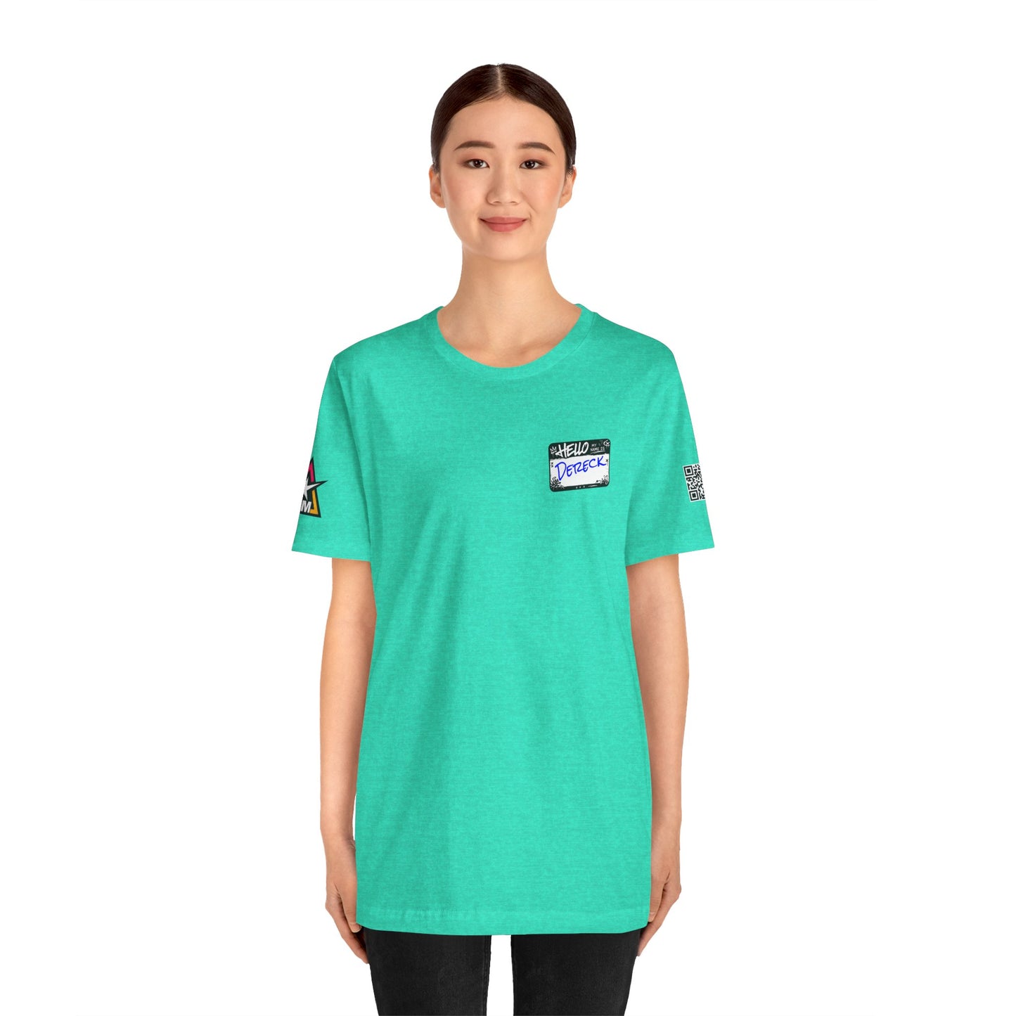 Custom Name Tag – Personalized Streetwear Graphic Tee