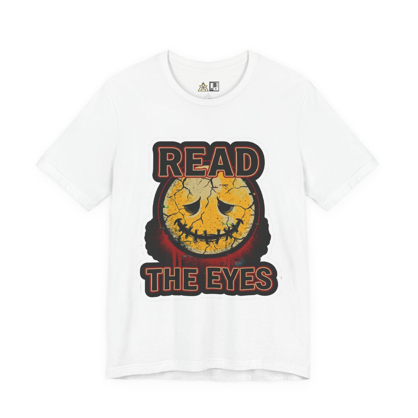 Read The Eyes unisex streetwear graphic tee