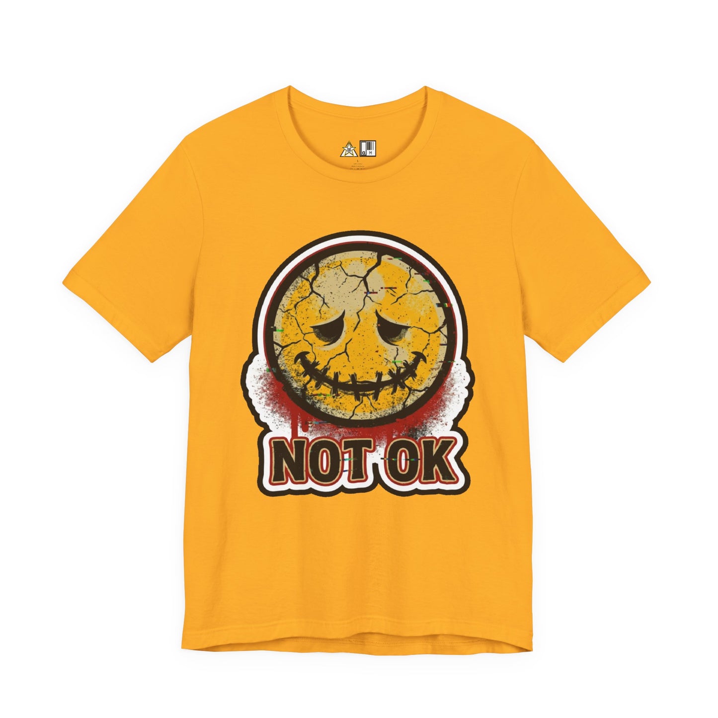 Not Ok unisex streetwear graphic tee