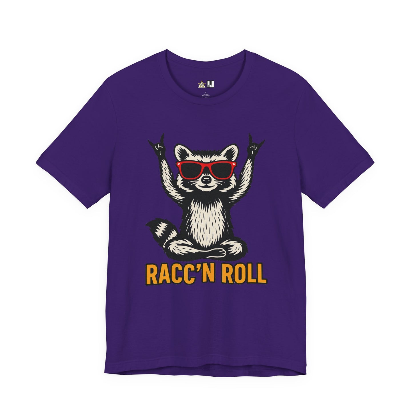 Racc’n Roll Attitude Tee – Unisex Streetwear Graphic Tee