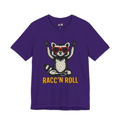 Racc’n Roll Attitude Tee – Unisex Streetwear Graphic Tee