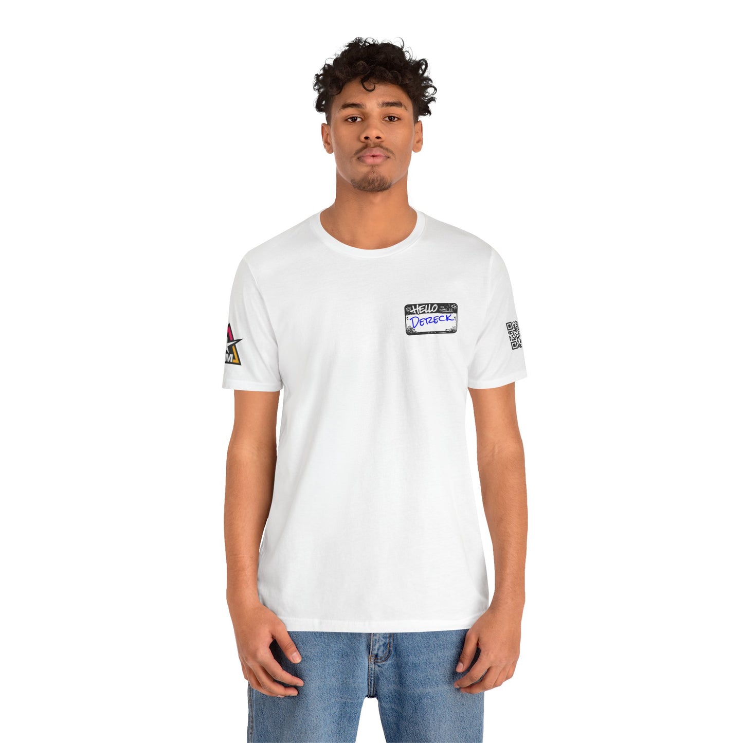 Custom Name Tag – Personalized Streetwear Graphic Tee