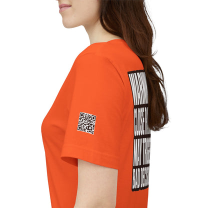 Warning Close Range May Trigger Bad Decisions – Funny Flirty Graphic Tee