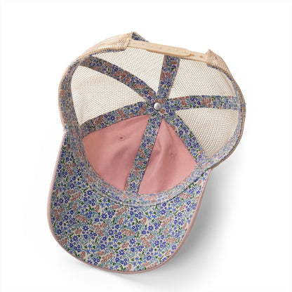 UNHINGED Embroidered Washed Mesh-Back Cap | Funny Ponytail Baseball Hat | Casual Women's Cap