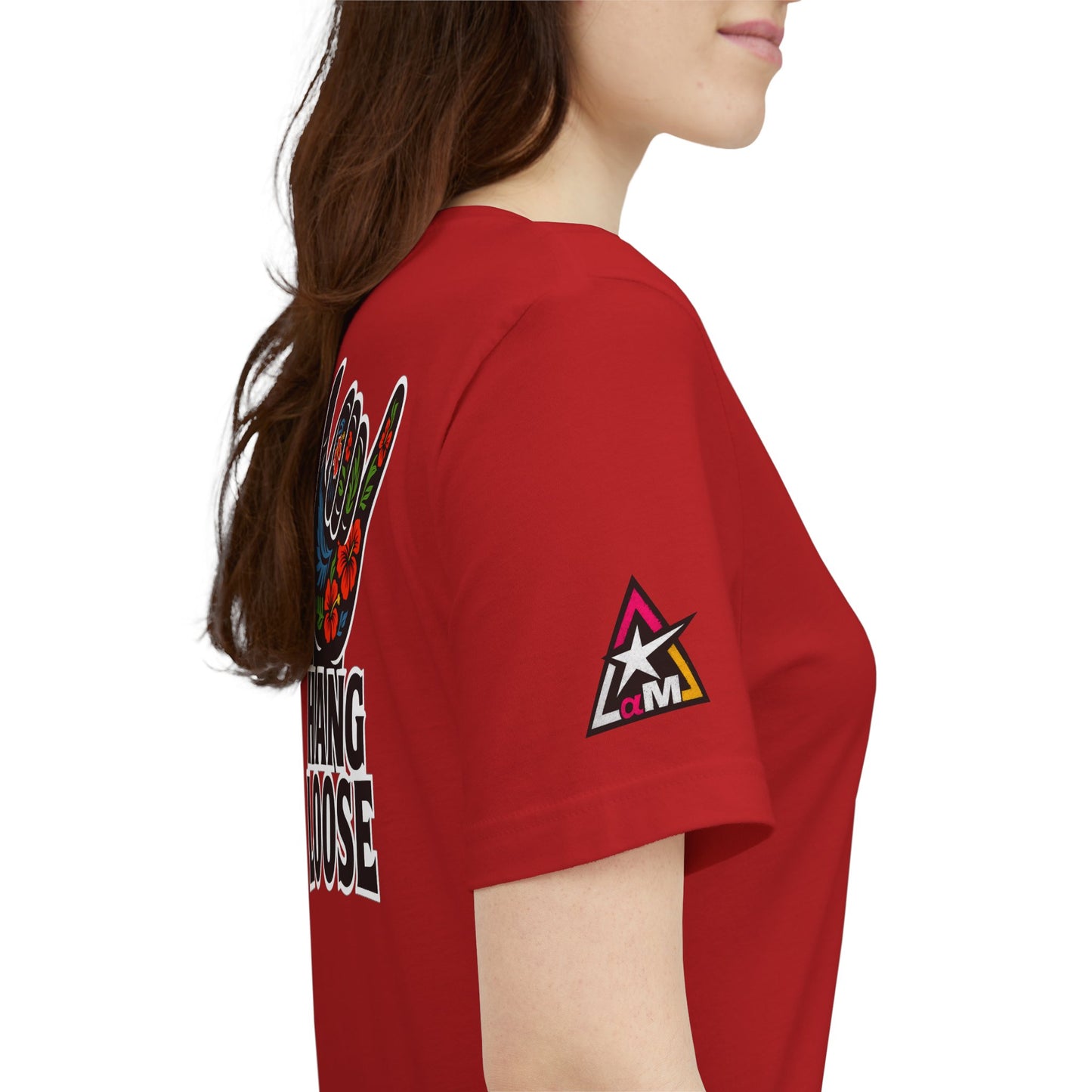 Hang Loose Graphic T-Shirt | Shaka Hand Tee | Tropical Surf Streetwear