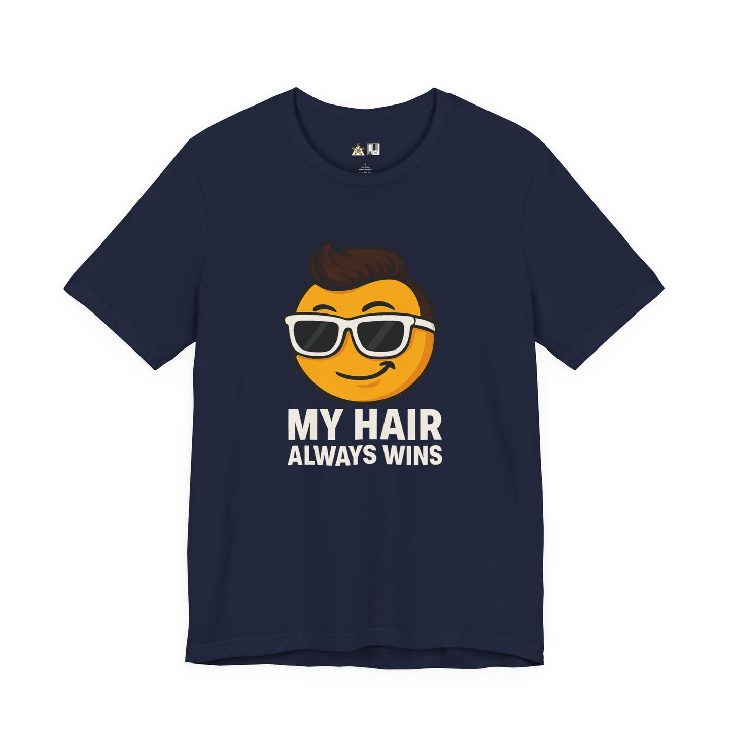 My Hair Always Wins Attitude Tee – Unisex Streetwear Graphic Tee