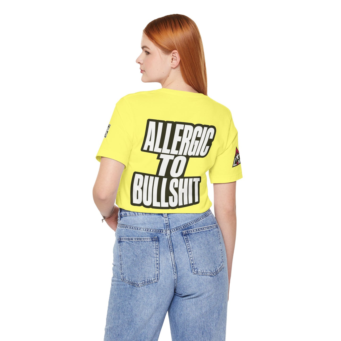 Allergic to Bullshit Graphic T-Shirt | Sarcastic Streetwear Tee  ALLERGIC TO BULLSHIT