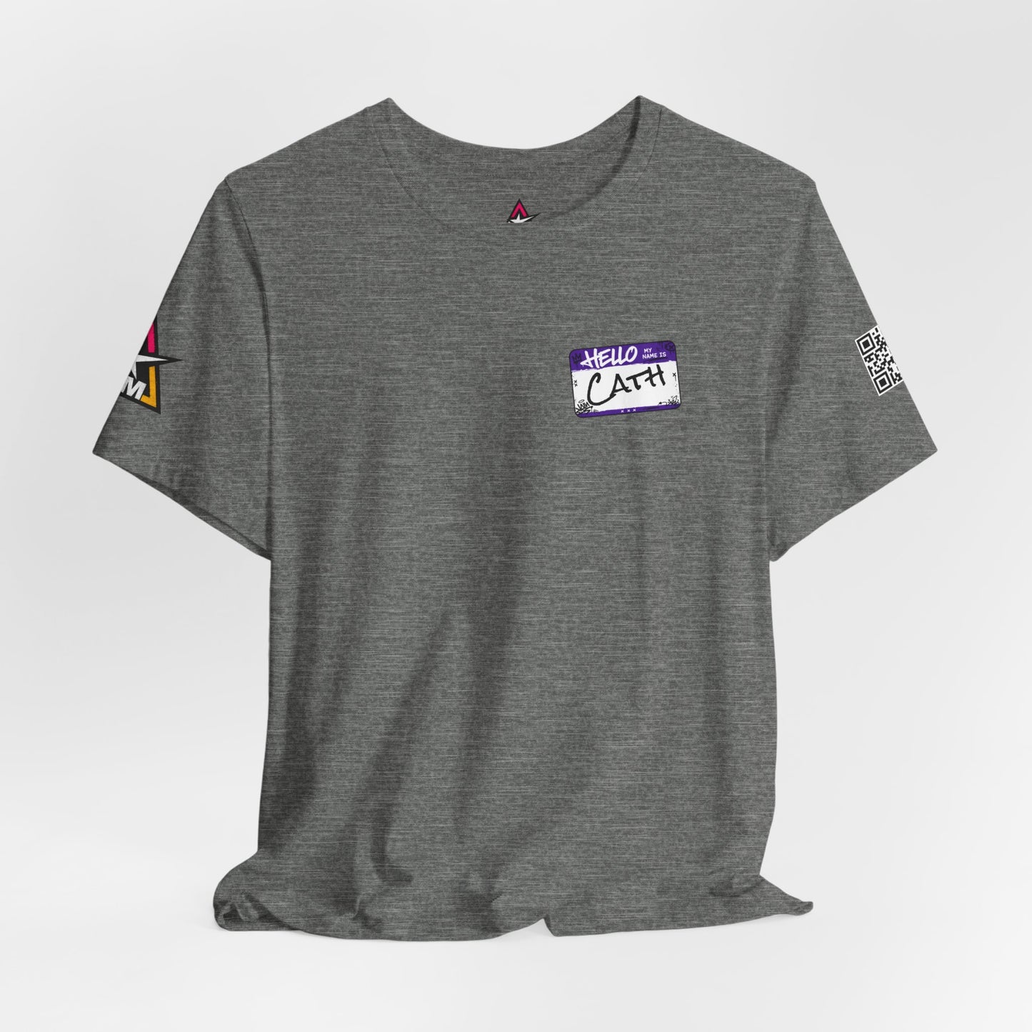Custom Name Tag – Personalized Streetwear Graphic Tee