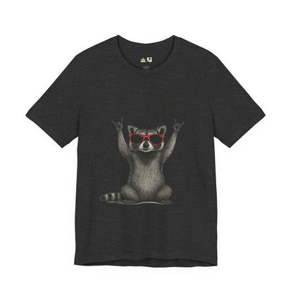 Stay Wild Raccoon Tee – Unisex Streetwear Graphic Tee