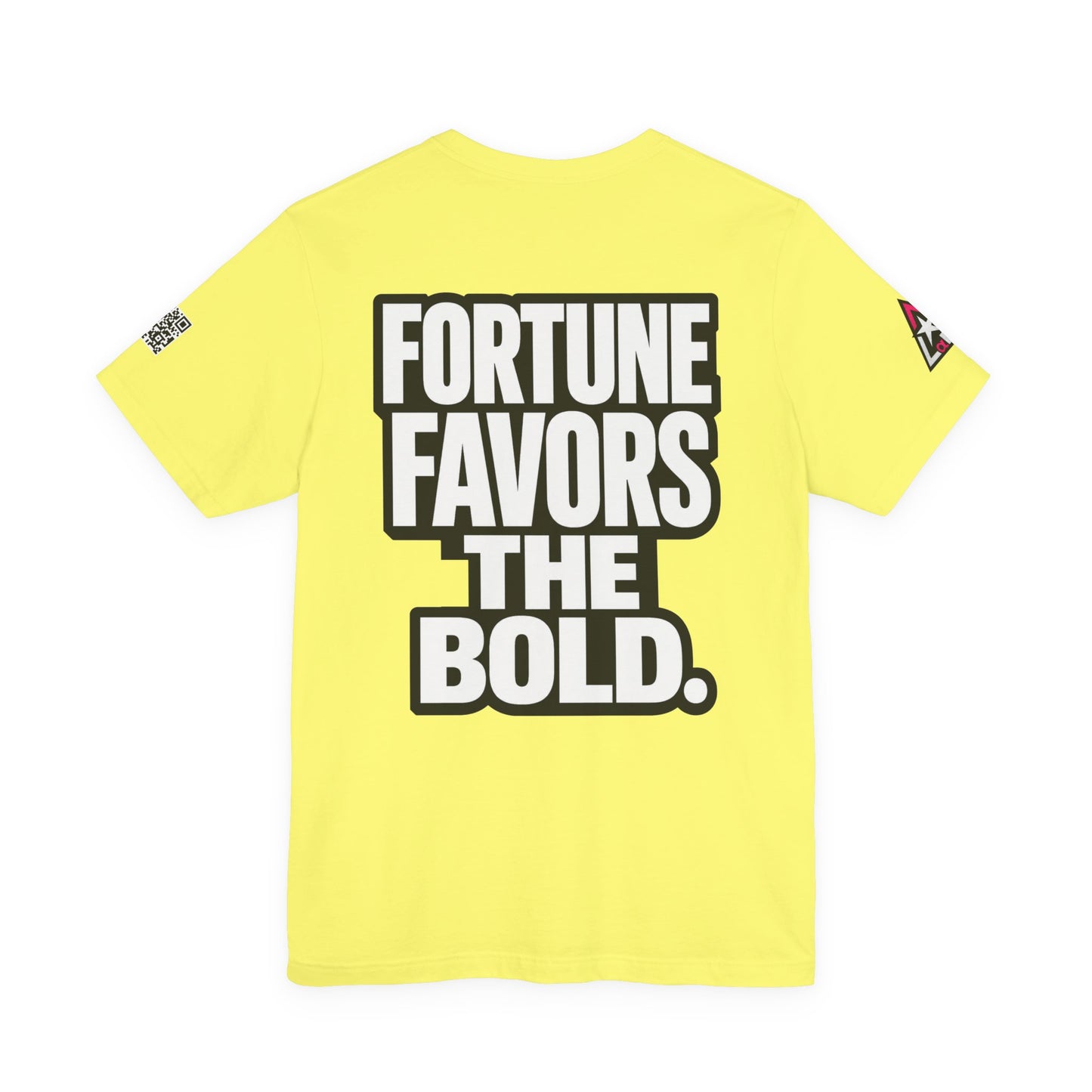 Fortune Favors the Bold – Motivational Graphic Tee