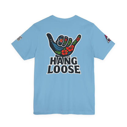 Hang Loose Graphic T-Shirt | Shaka Hand Tee | Tropical Surf Streetwear