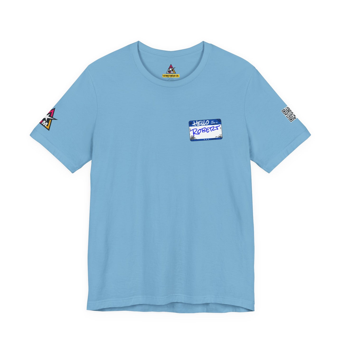 Custom Name Tag – Personalized Streetwear Graphic Tee