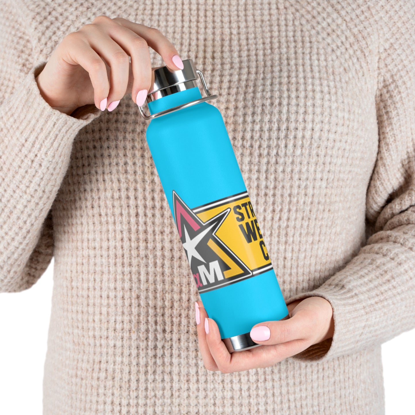 22OZ INSULATED BOTTLE – STAY SHARP. STAY HYDRATED.
