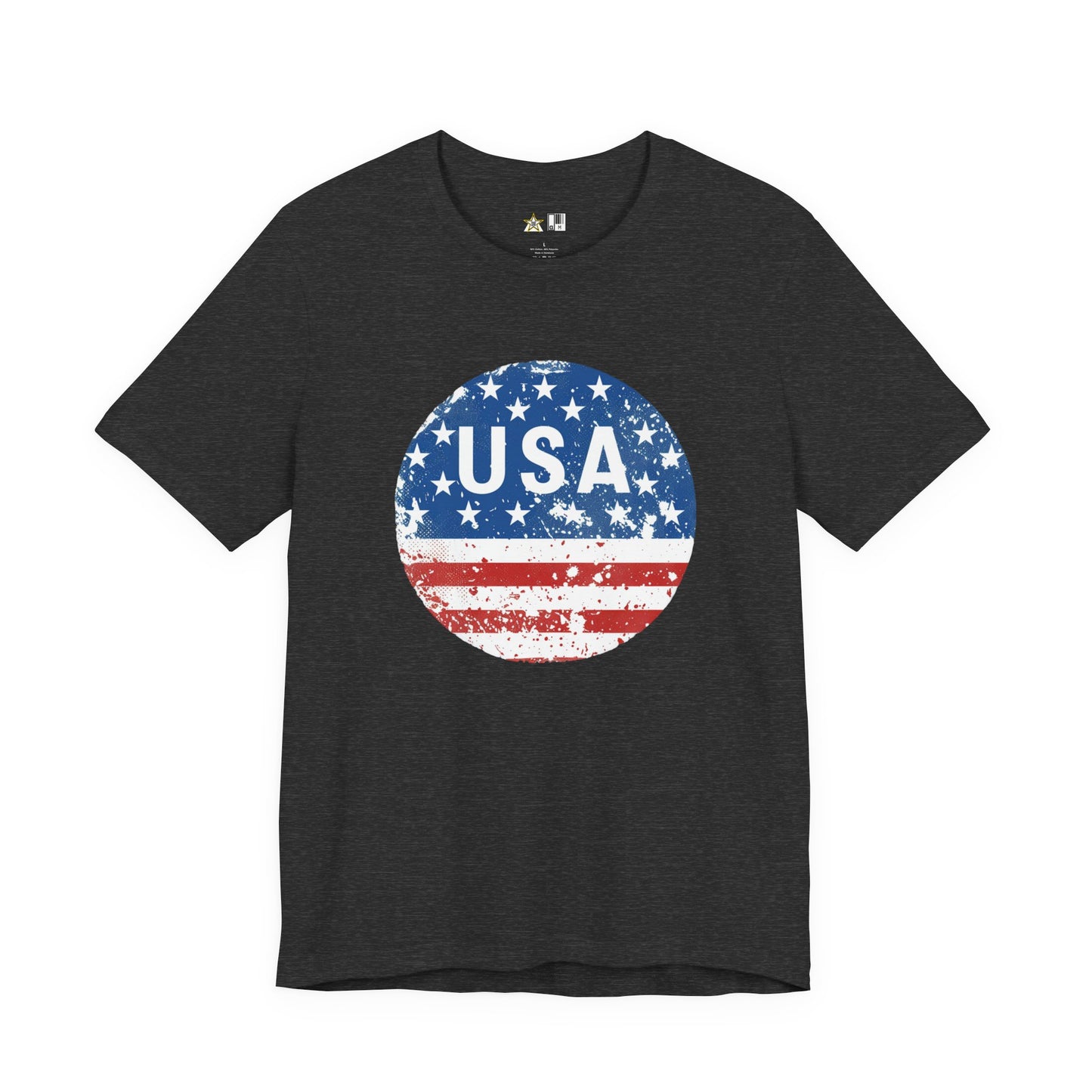 USA Legacy Badge – Unisex Streetwear Graphic Tee