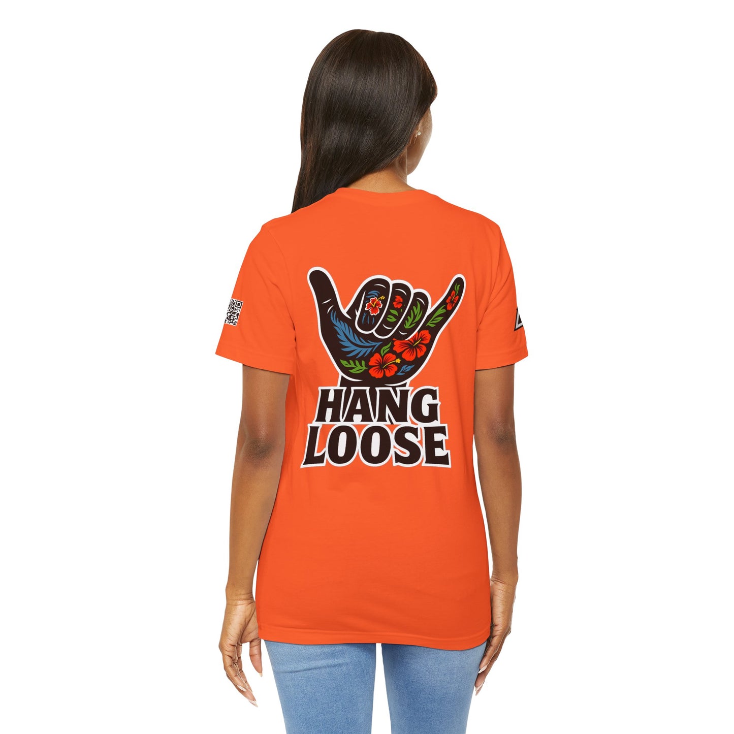 Hang Loose Graphic T-Shirt | Shaka Hand Tee | Tropical Surf Streetwear