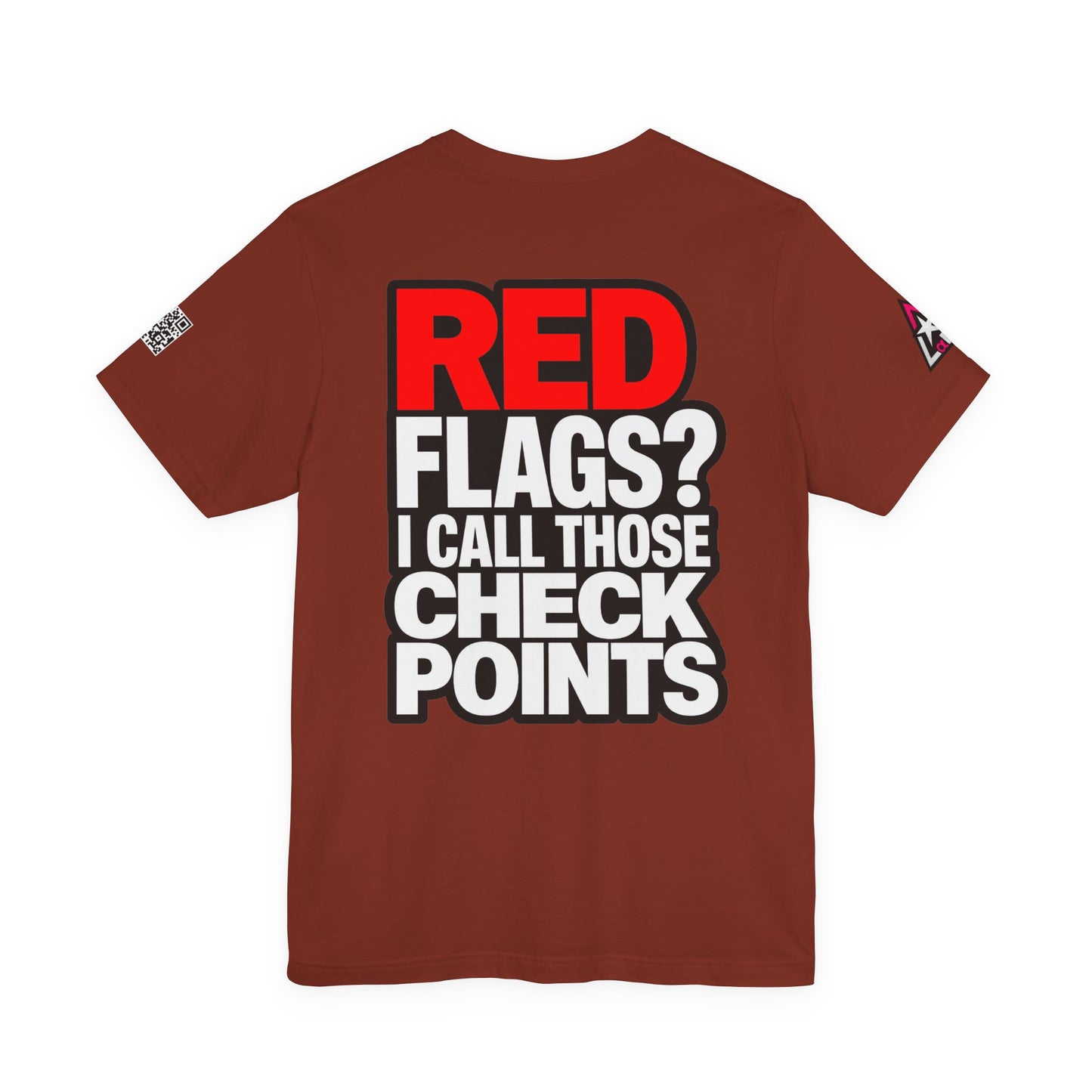 Red Flags? I Call Those Checkpoints – Funny Dating Graphic Tee