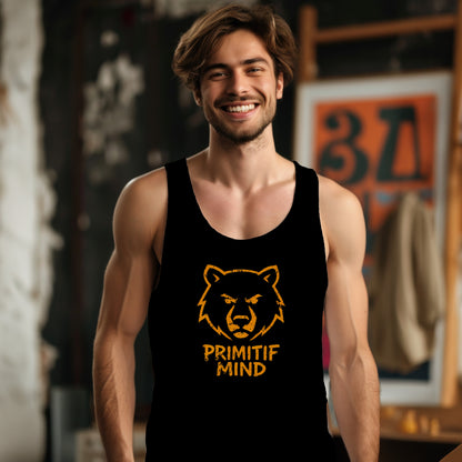 Primitif Mind Bear Graphic Tank Top Product