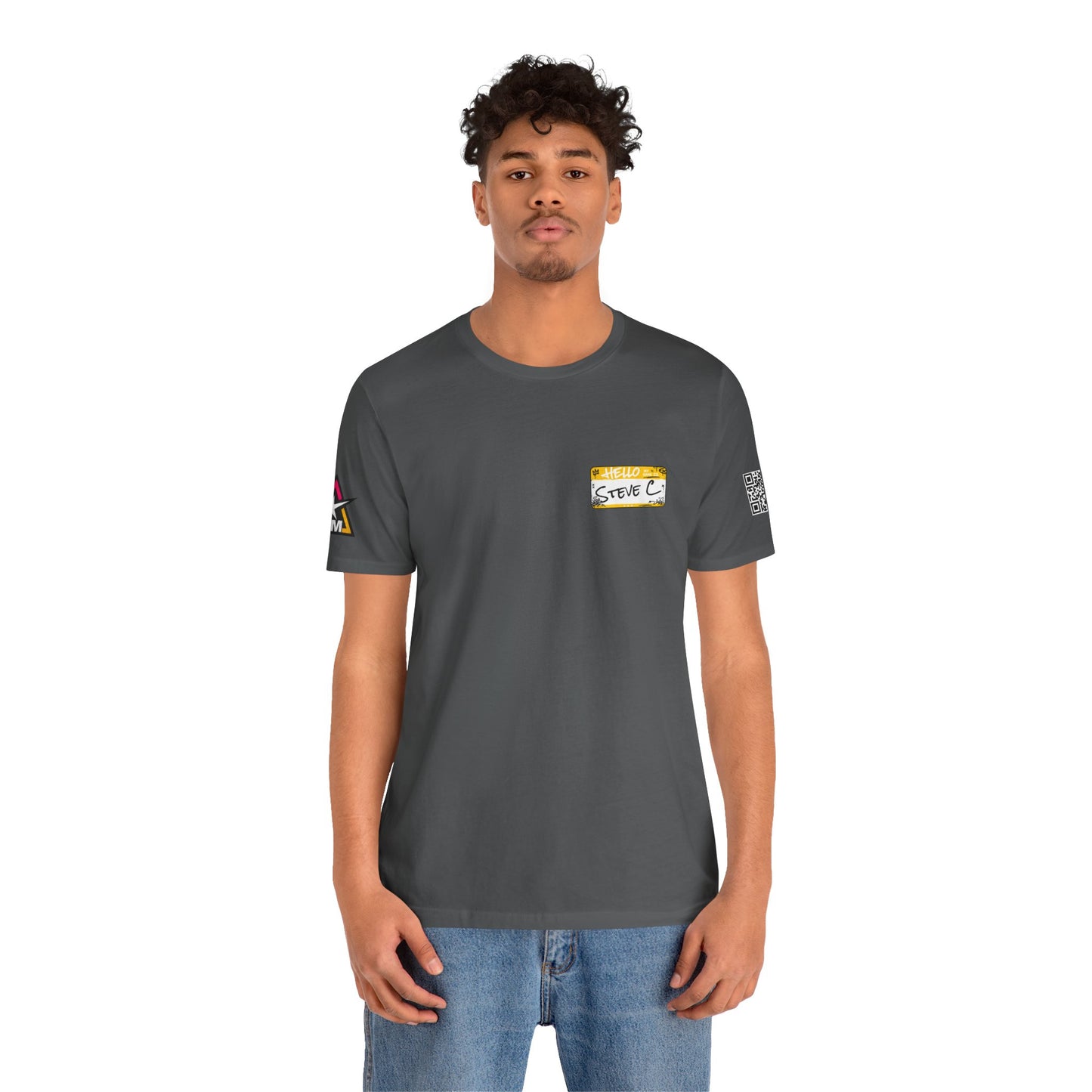 Custom Name Tag – Personalized Streetwear Graphic Tee