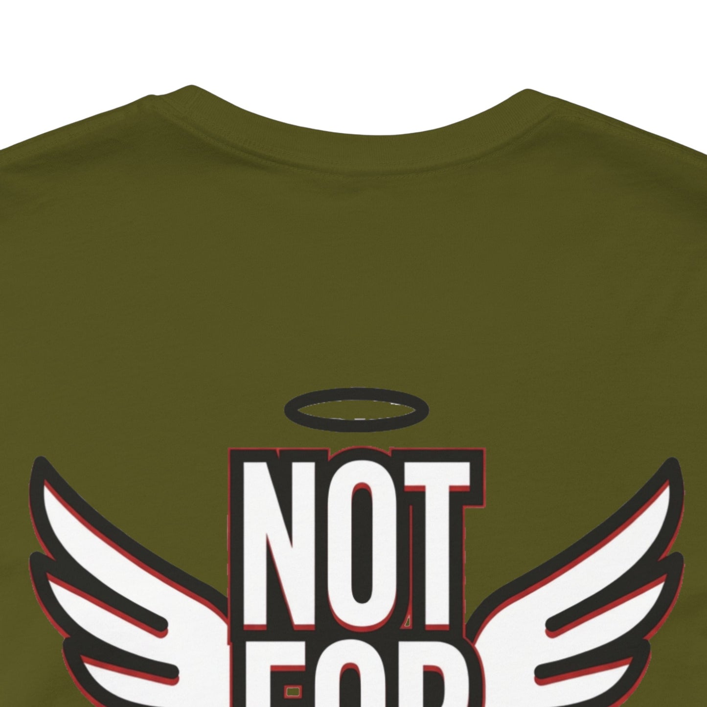 NOT FOR EVERYONE Graphic T-Shirt | Angel Wings Statement Tee | Bold Streetwear Shirt | Unisex Graphic Tee