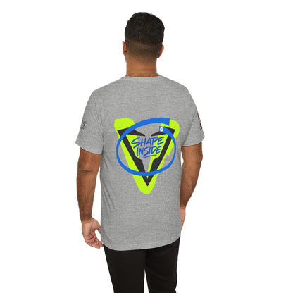 V-Shape Inside Graphic T-Shirt | Fitness Streetwear Tee | Gym & Bodybuilding Shirt