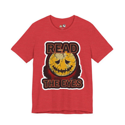 Read The Eyes unisex streetwear graphic tee