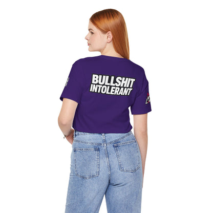 Bullshit Intolerant Graphic T-Shirt | Sarcastic No-BS Streetwear Tee