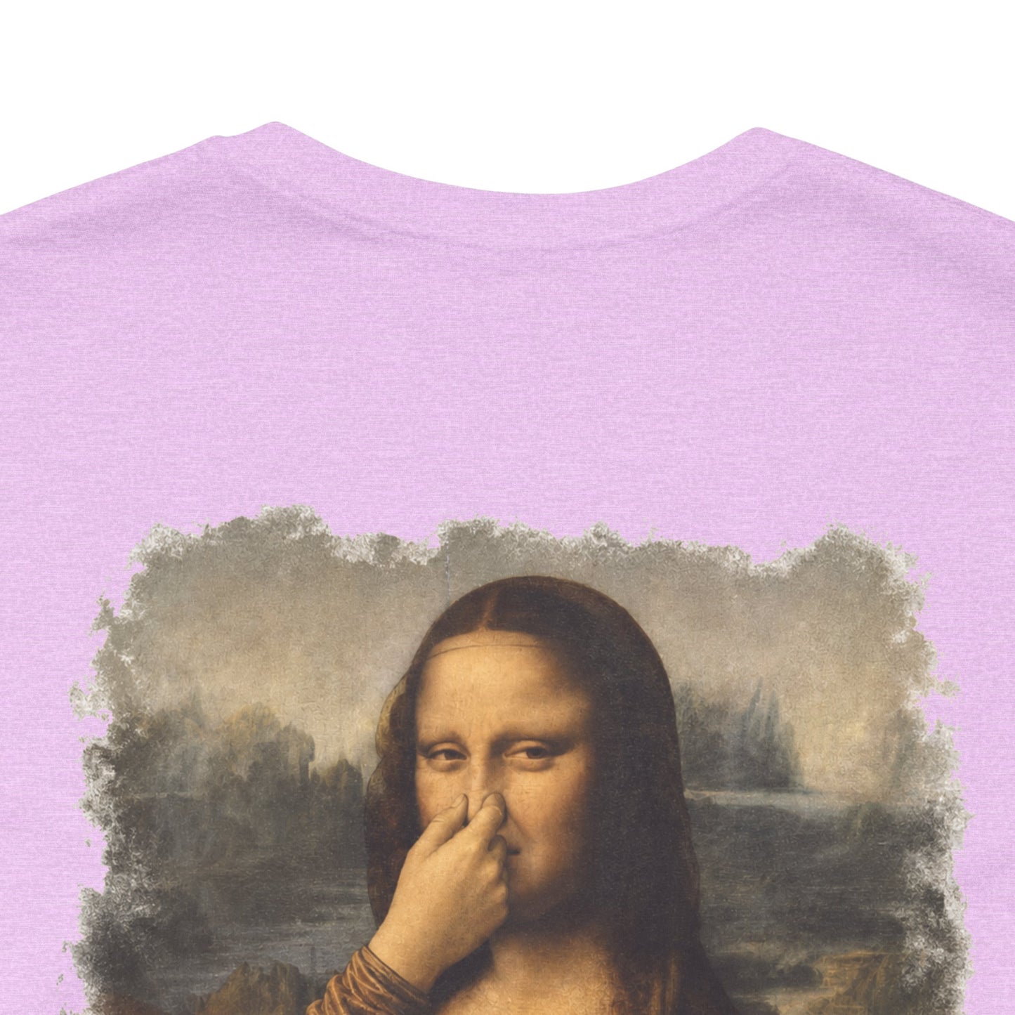 Something Stinks – Funny Mona Lisa Parody Graphic Tee