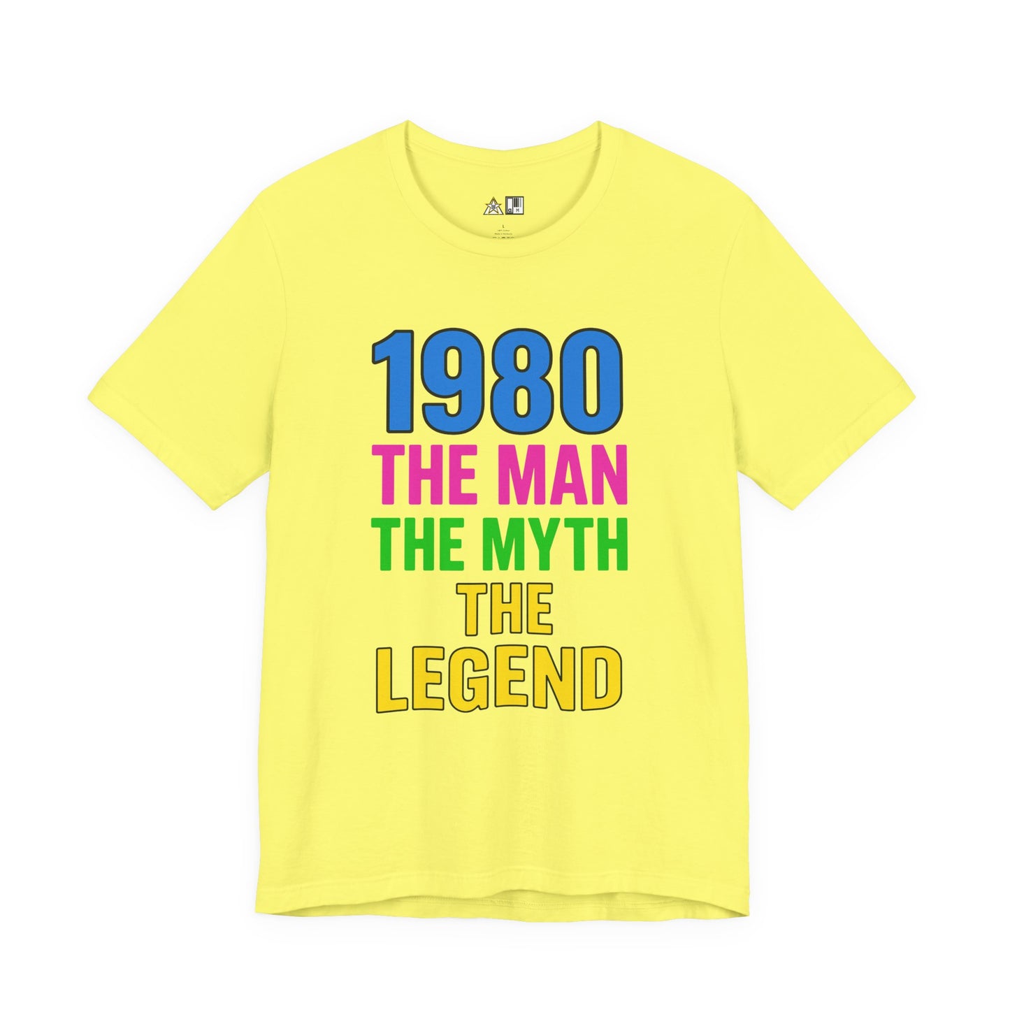 Born a Legend Since 1980 (editable)– Unisex Streetwear Graphic Tee