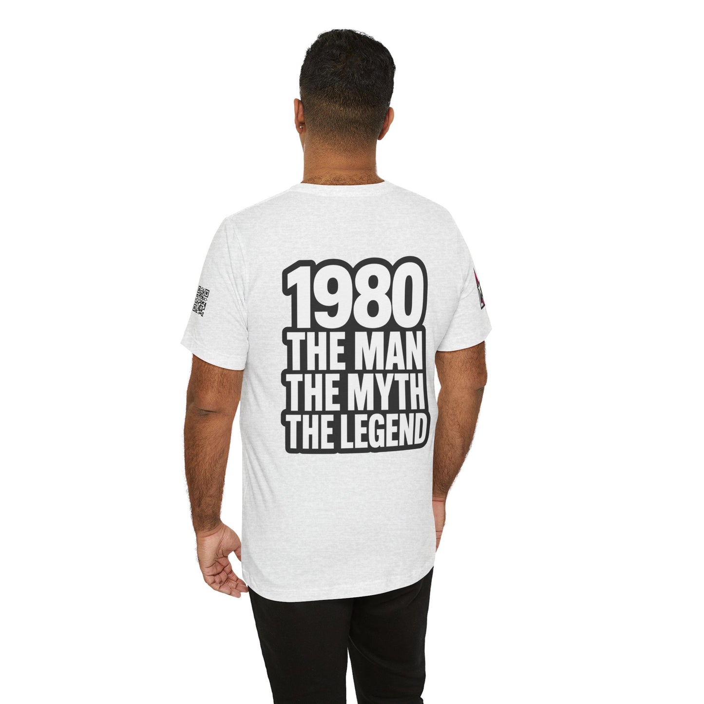 1980 The Man The Myth The Legend Graphic T-Shirt | 1980 Birthday Tee | Vintage Legend Shirt