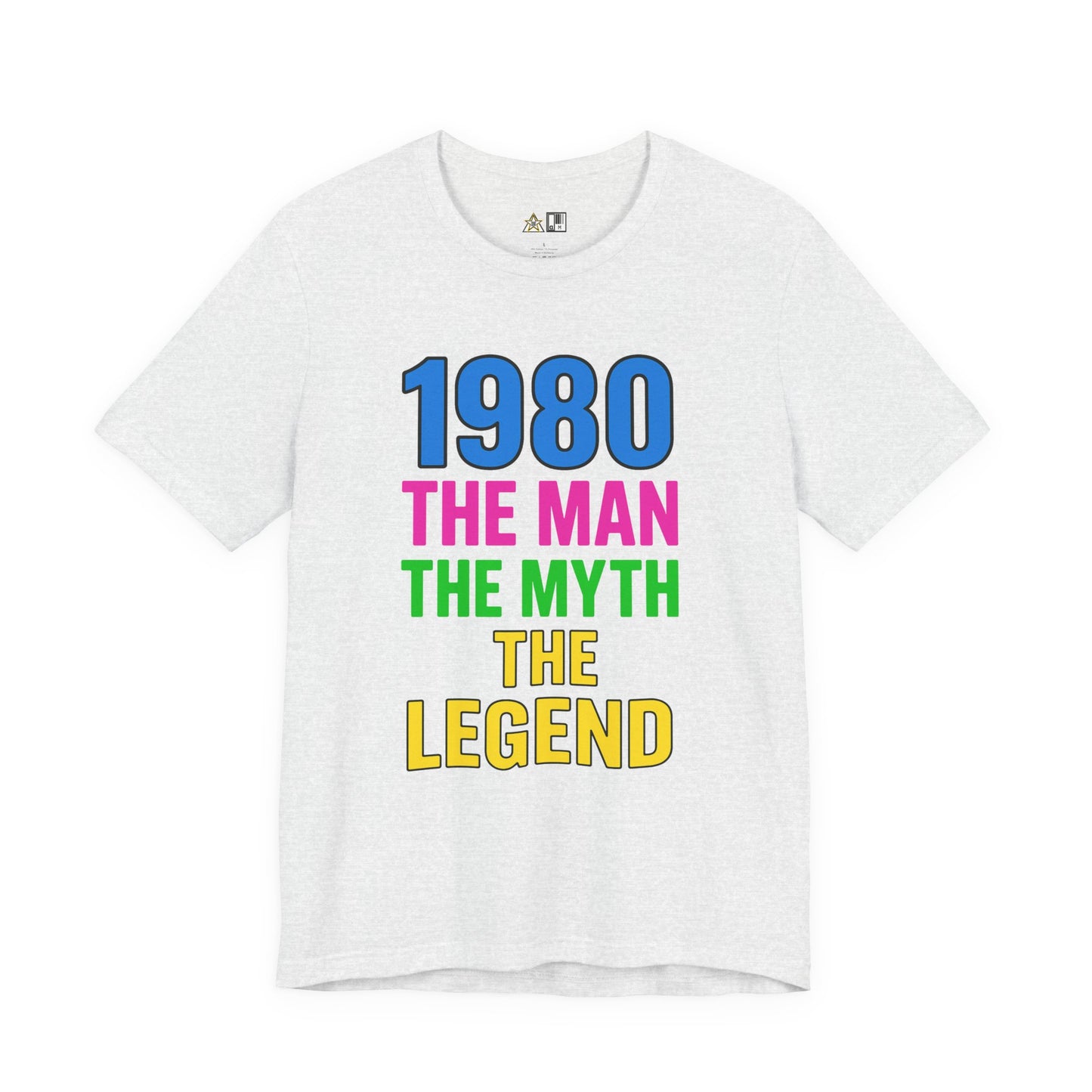 Born a Legend Since 1980 (editable)– Unisex Streetwear Graphic Tee