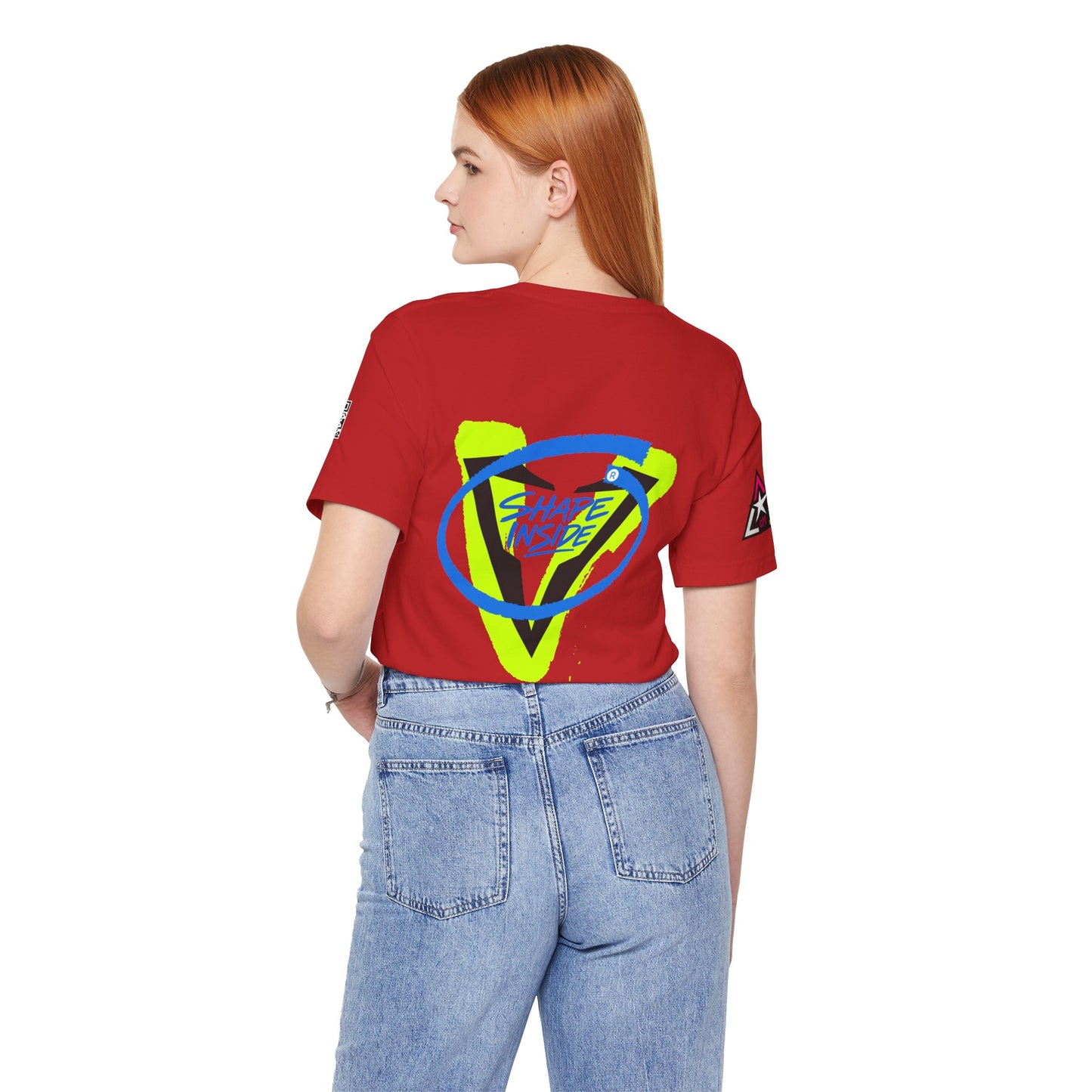 V-Shape Inside Graphic T-Shirt | Fitness Streetwear Tee | Gym & Bodybuilding Shirt