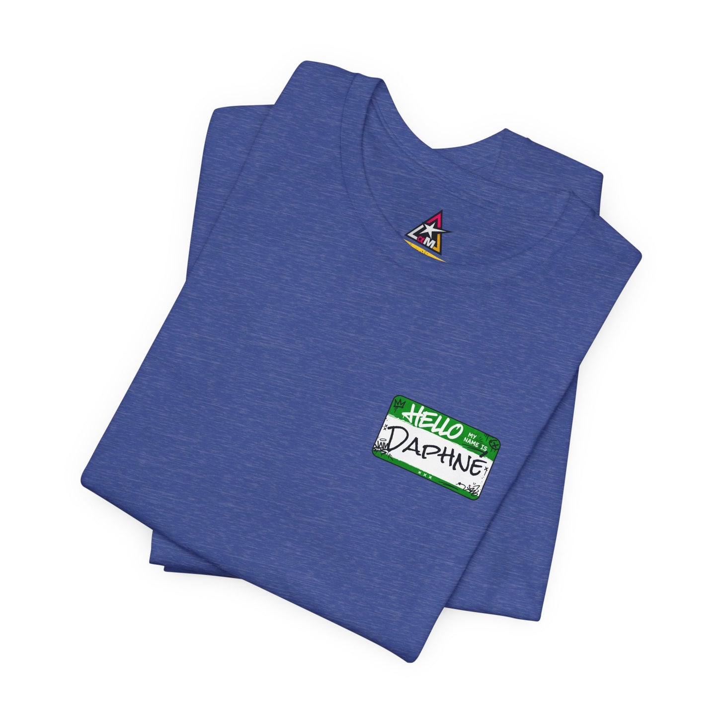 Custom Name Tag – Personalized Streetwear Graphic Tee