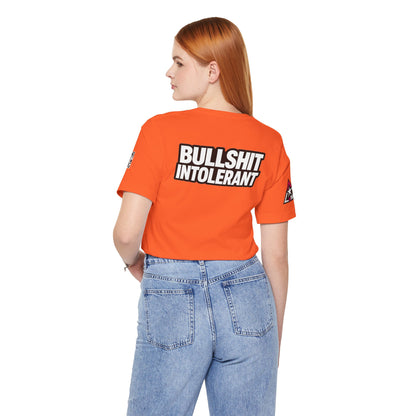 Bullshit Intolerant Graphic T-Shirt | Sarcastic No-BS Streetwear Tee