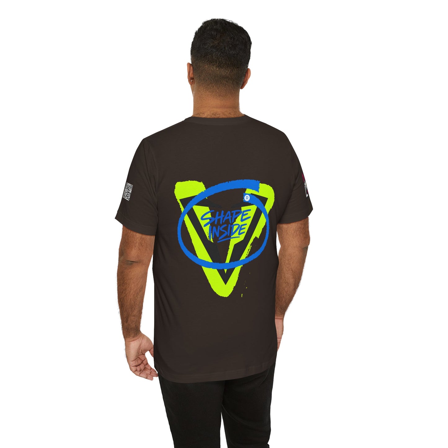 V-Shape Inside Graphic T-Shirt | Fitness Streetwear Tee | Gym & Bodybuilding Shirt