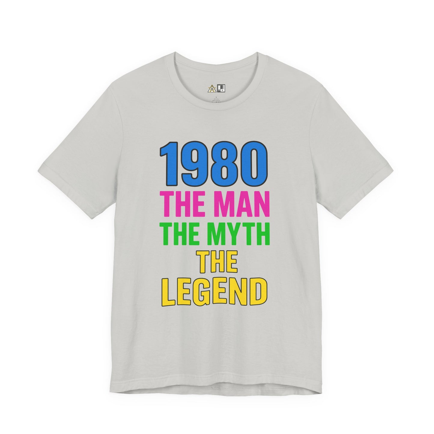 Born a Legend Since 1980 (editable)– Unisex Streetwear Graphic Tee