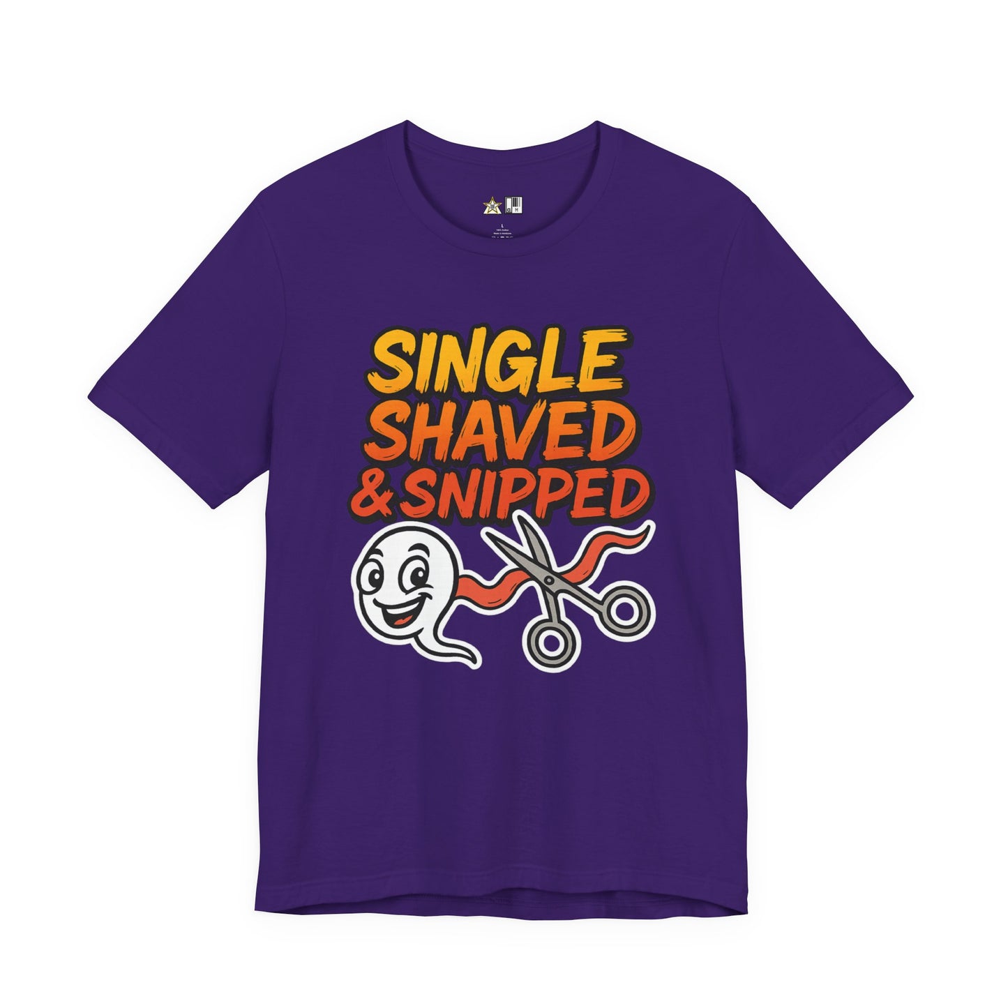 Single, Shaved & Snipped – Unisex Streetwear Graphic Tee