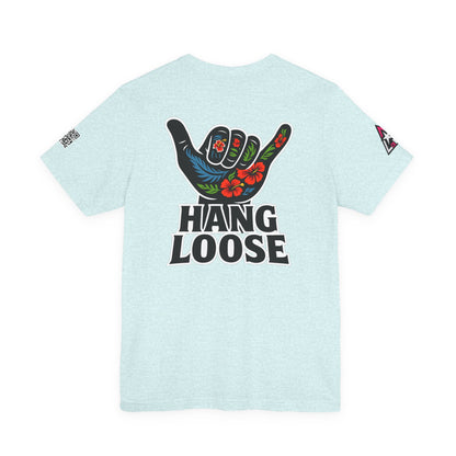Hang Loose Graphic T-Shirt | Shaka Hand Tee | Tropical Surf Streetwear