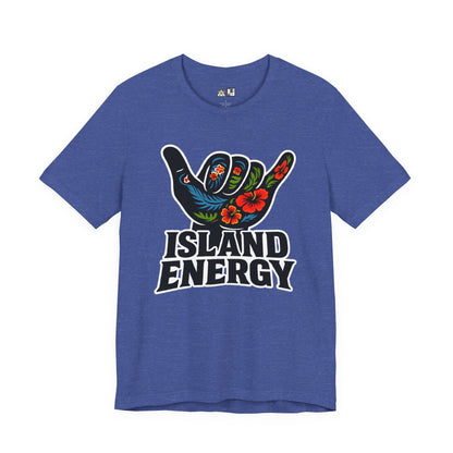 Island Energy Shaka Vibe – Unisex Streetwear Graphic Tee