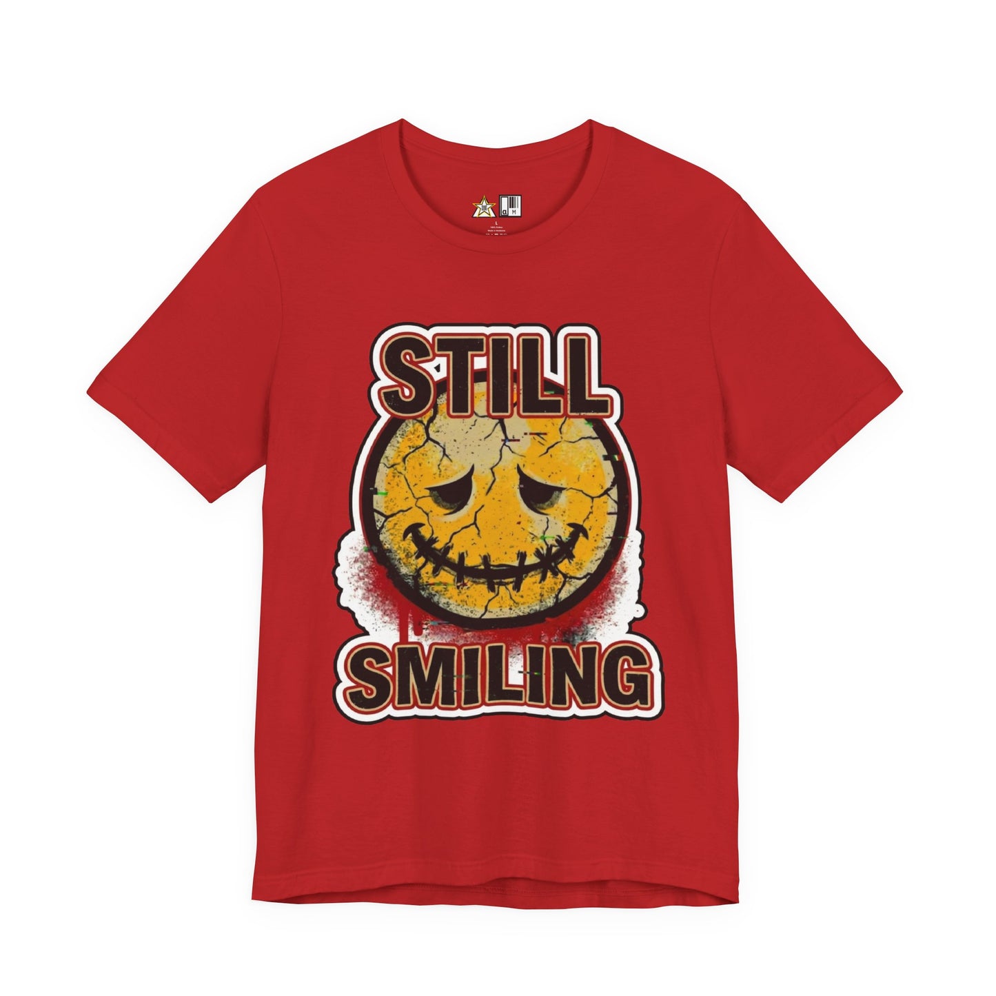 Still Smiling unisex streetwear graphic tee