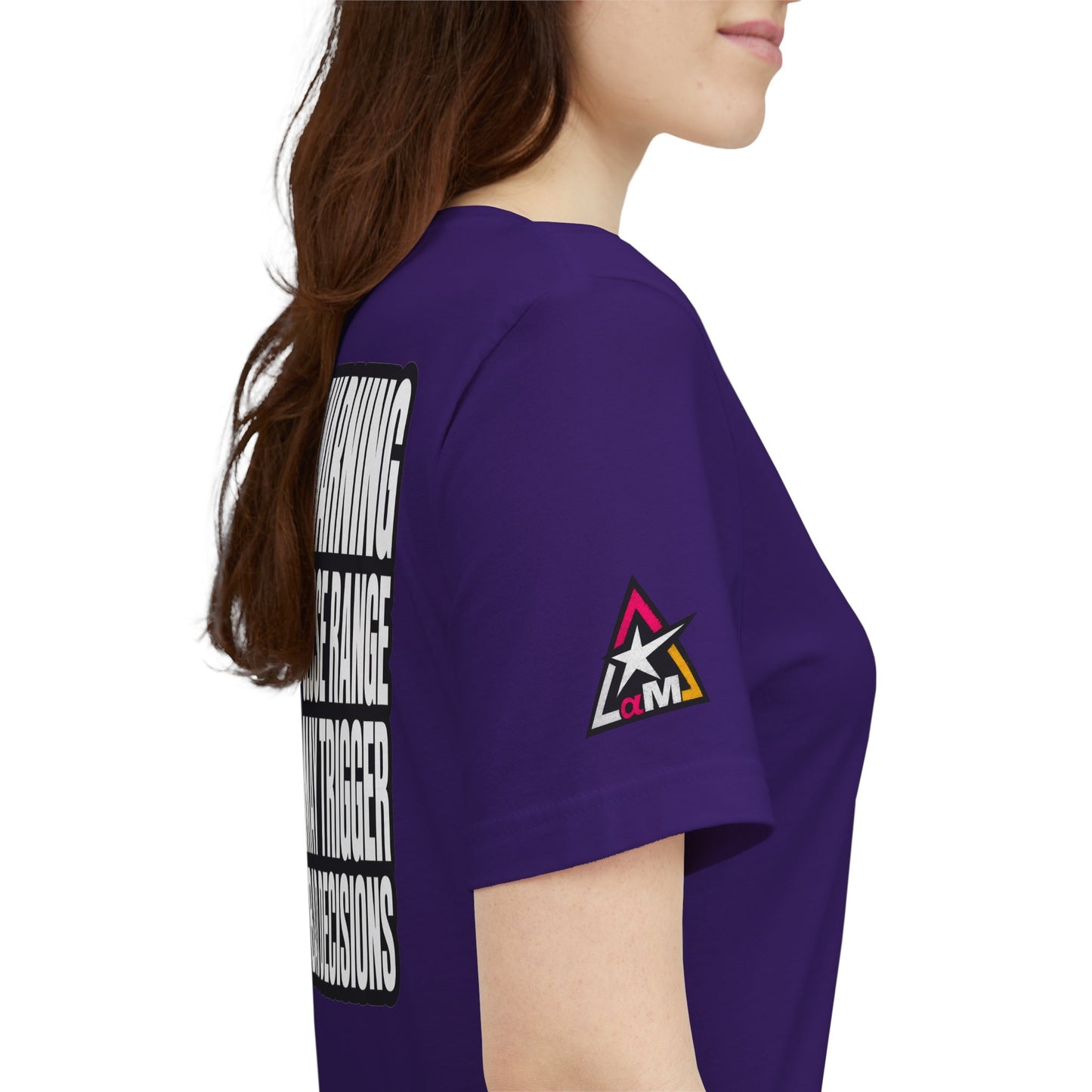 Warning Close Range May Trigger Bad Decisions – Funny Flirty Graphic Tee