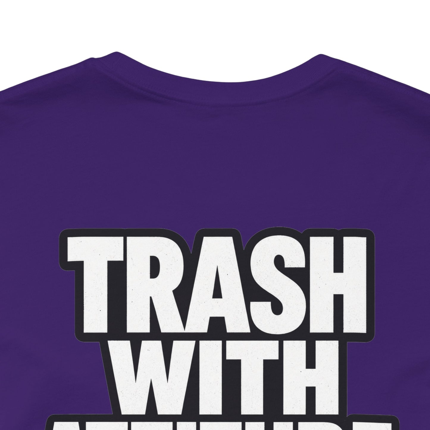 Trash With Attitude – Funny Raccoon Graphic Tee