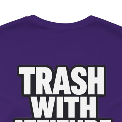 Trash With Attitude – Funny Raccoon Graphic Tee