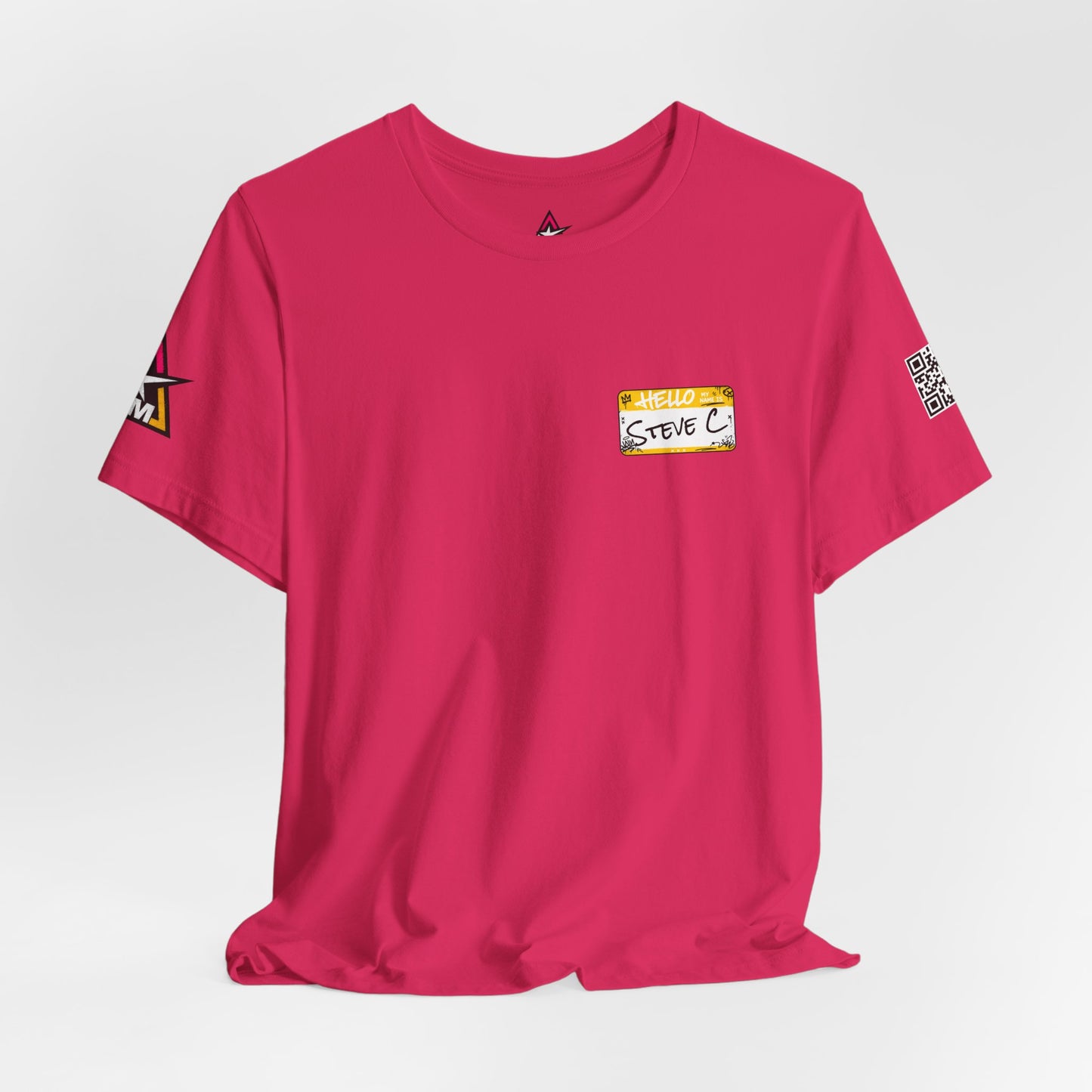 Custom Name Tag – Personalized Streetwear Graphic Tee
