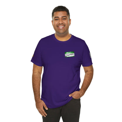 Custom Name Tag – Personalized Streetwear Graphic Tee
