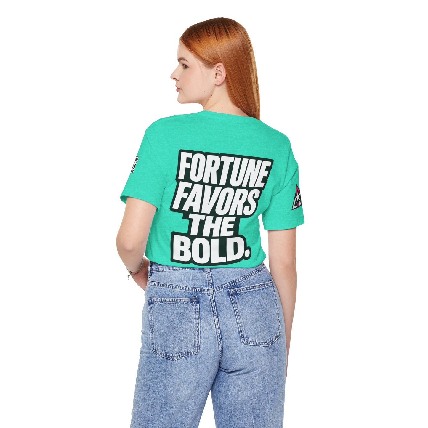Fortune Favors the Bold – Motivational Graphic Tee