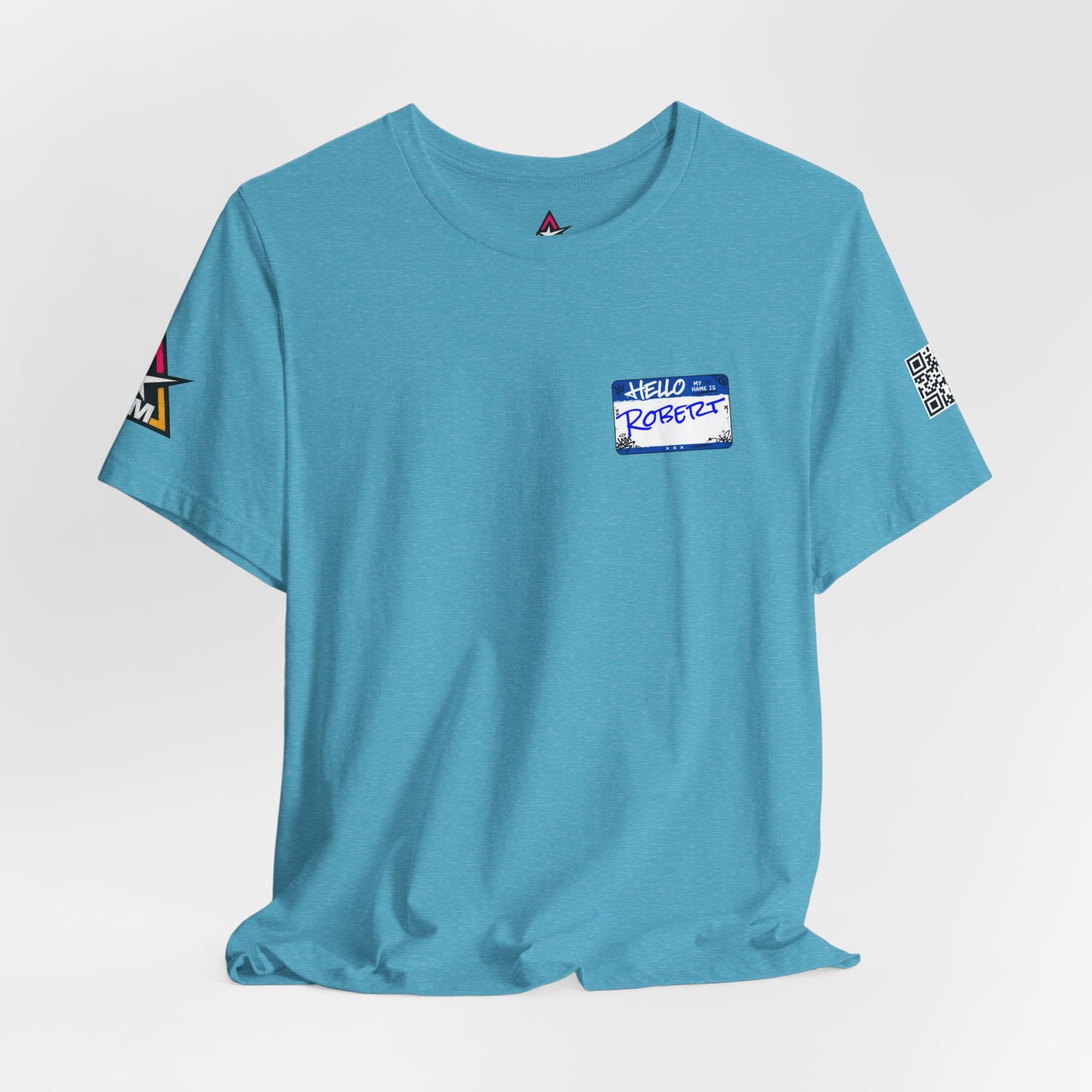 Custom Name Tag – Personalized Streetwear Graphic Tee