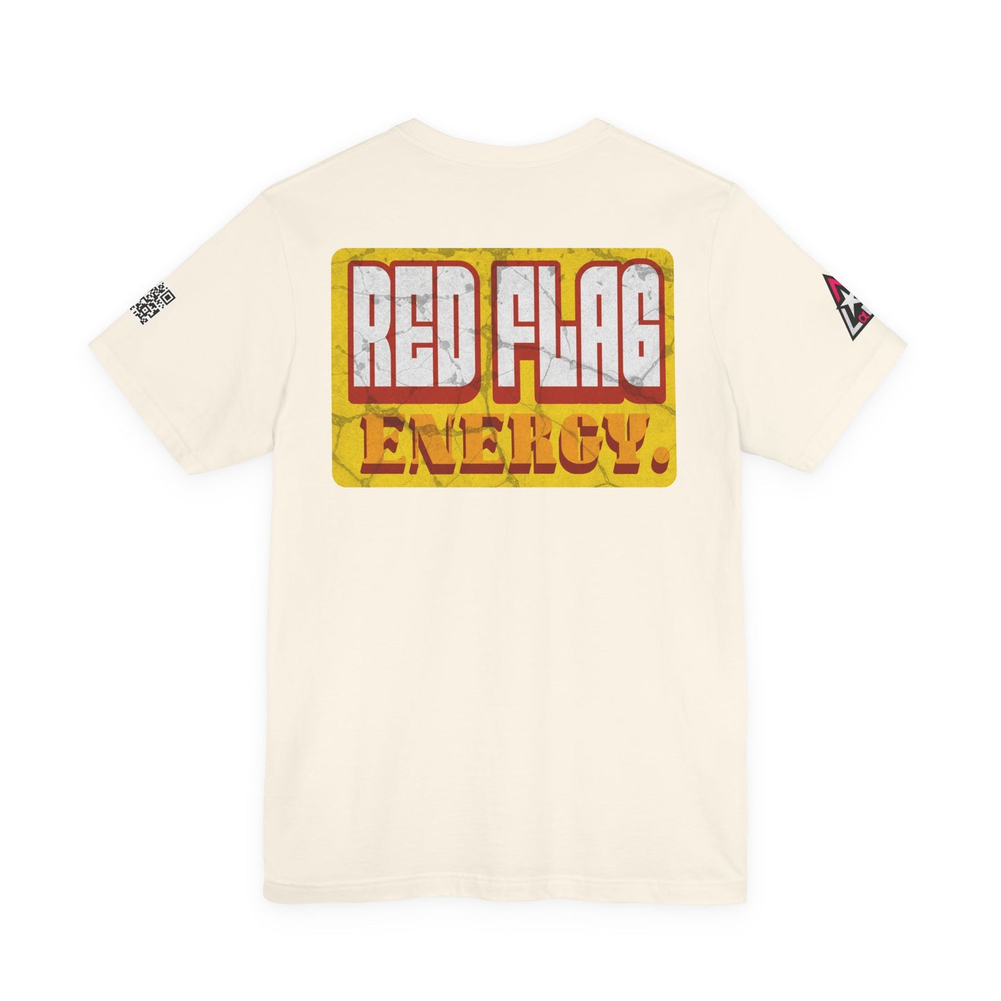 RED FLAG ENERGY | Funny Dating Graphic Tee | Red Flag Humor Streetwear