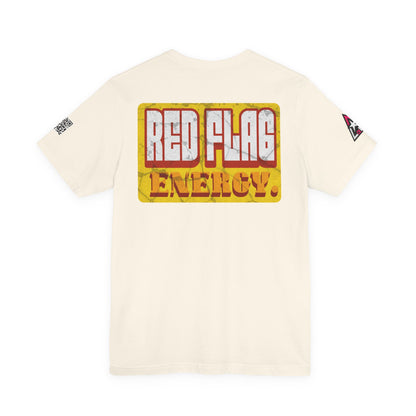 RED FLAG ENERGY | Funny Dating Graphic Tee | Red Flag Humor Streetwear