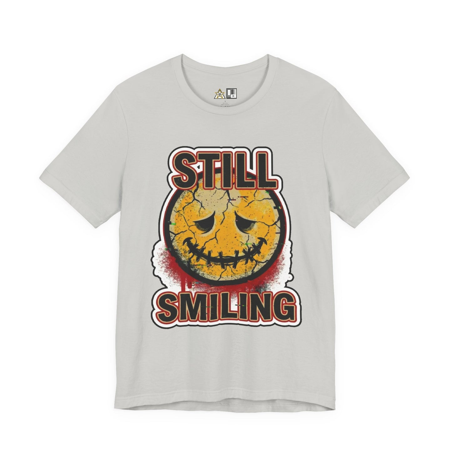 Still Smiling unisex streetwear graphic tee