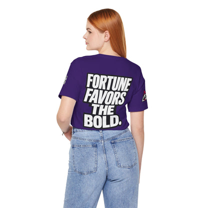 Fortune Favors the Bold – Motivational Graphic Tee